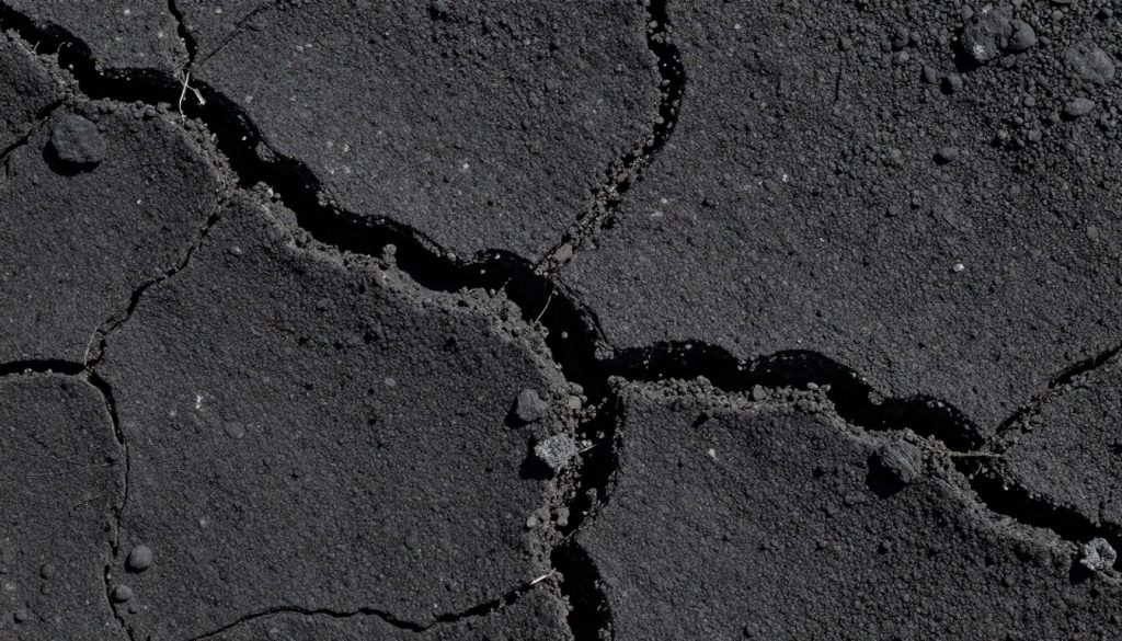 Black clay soil Vertisol in Helotes Texas affecting pipes