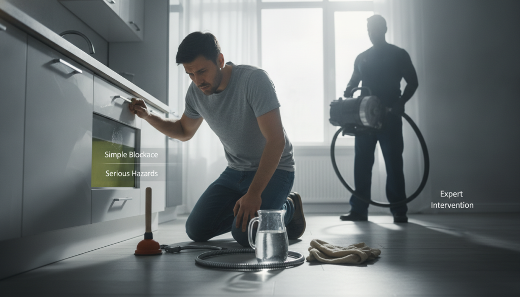 DIY drain cleaning risks DIY drain cleaning risks
