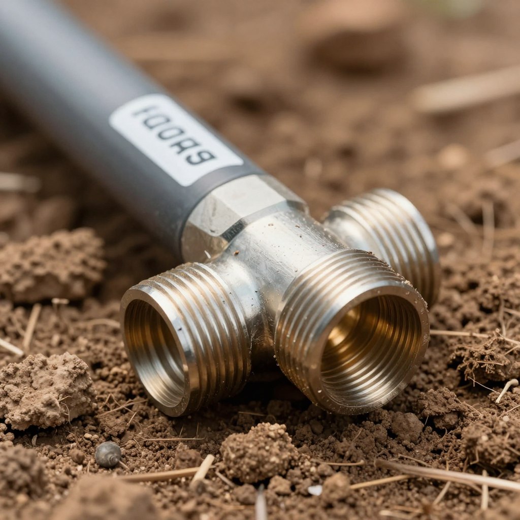 Flexible pipe coupling to accommodate soil movement