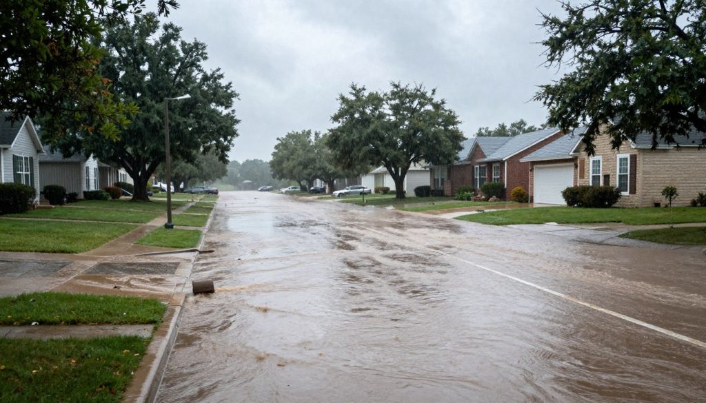 Heavy rainfall impact on Helotes drainage systems