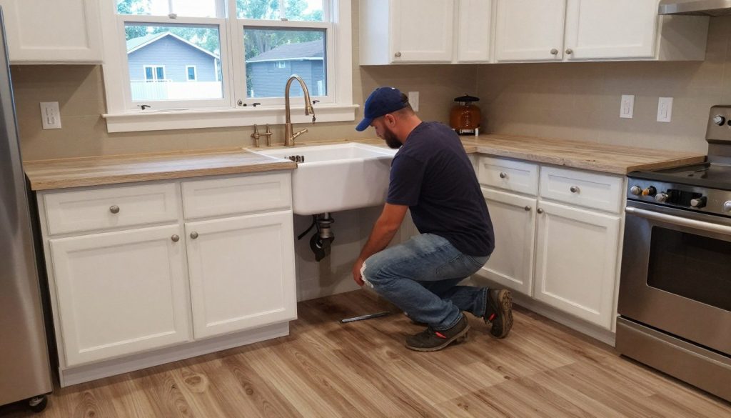 Homeowner prepared for same day drain service appointment