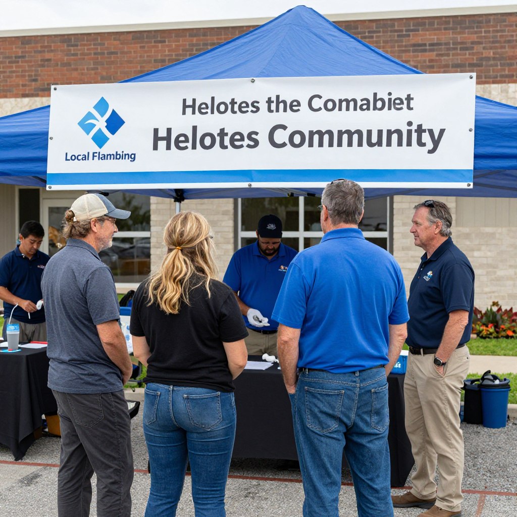 Local business community involvement in Helotes
