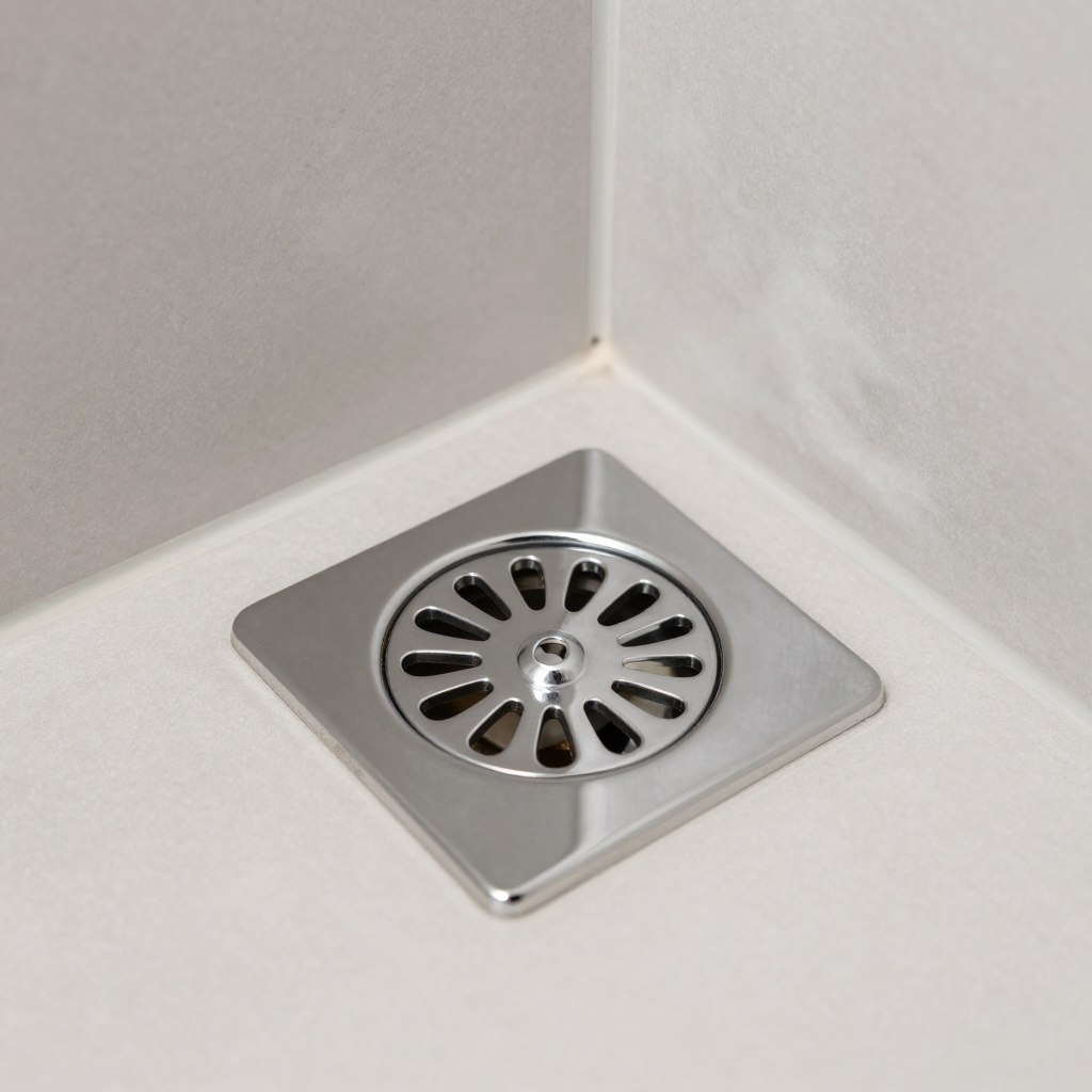 Shower drain clog prevention screen installation