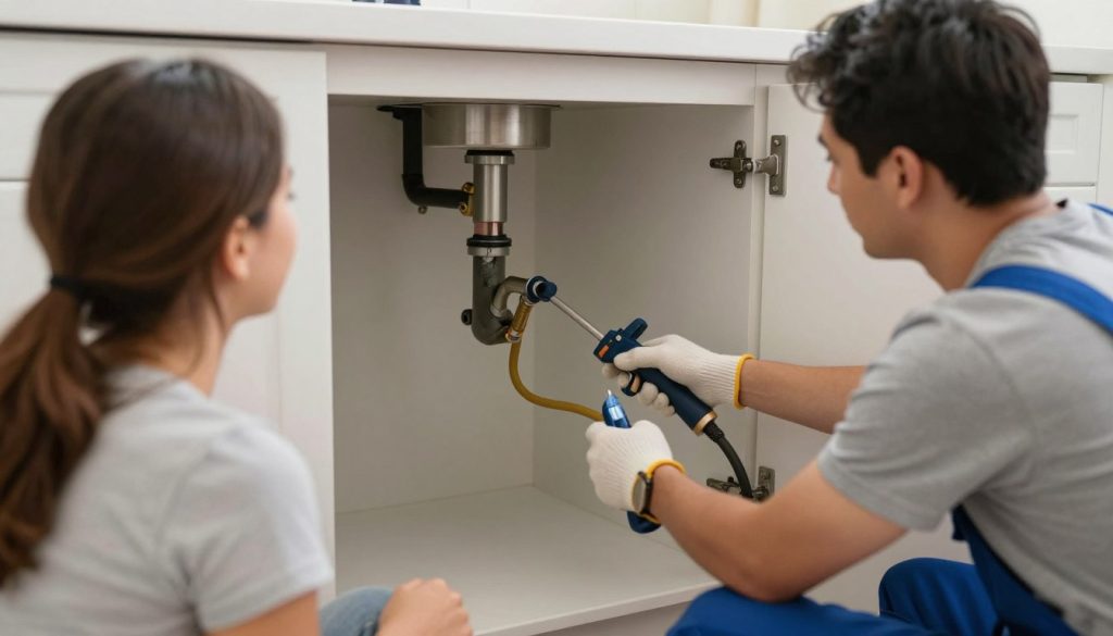 Successful drain cleaning service completion in Helotes Successful drain cleaning service completion in Helotes