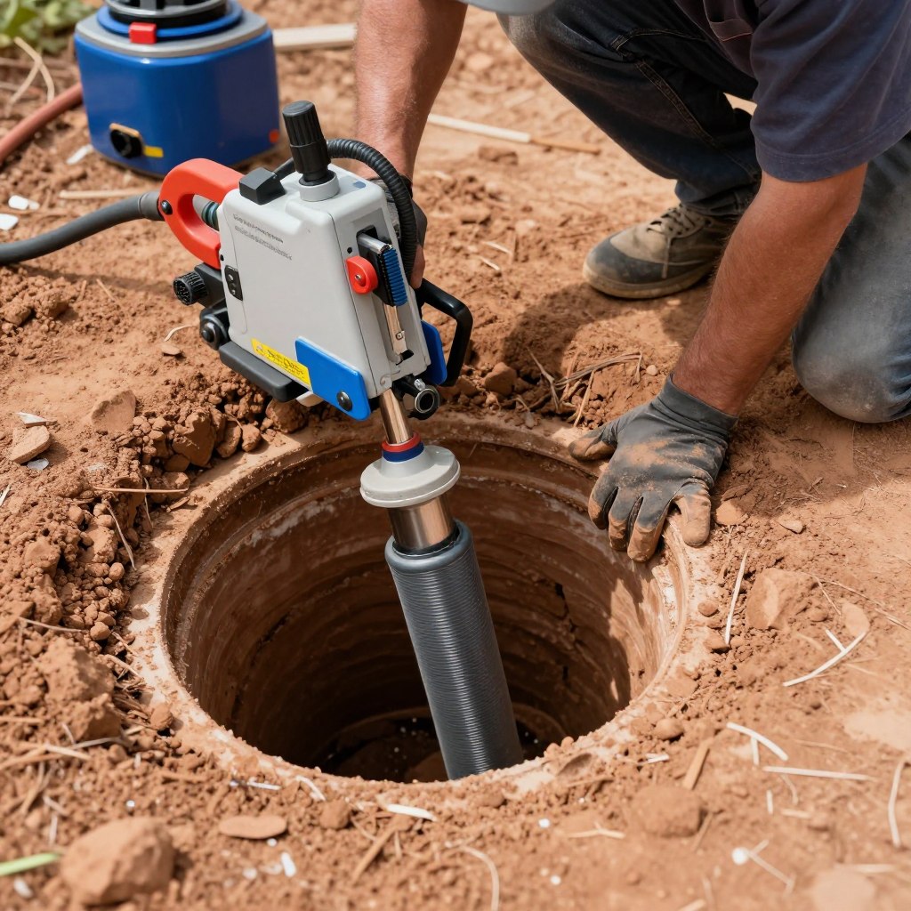 Trenchless pipe lining installation in Helotes clay soil area