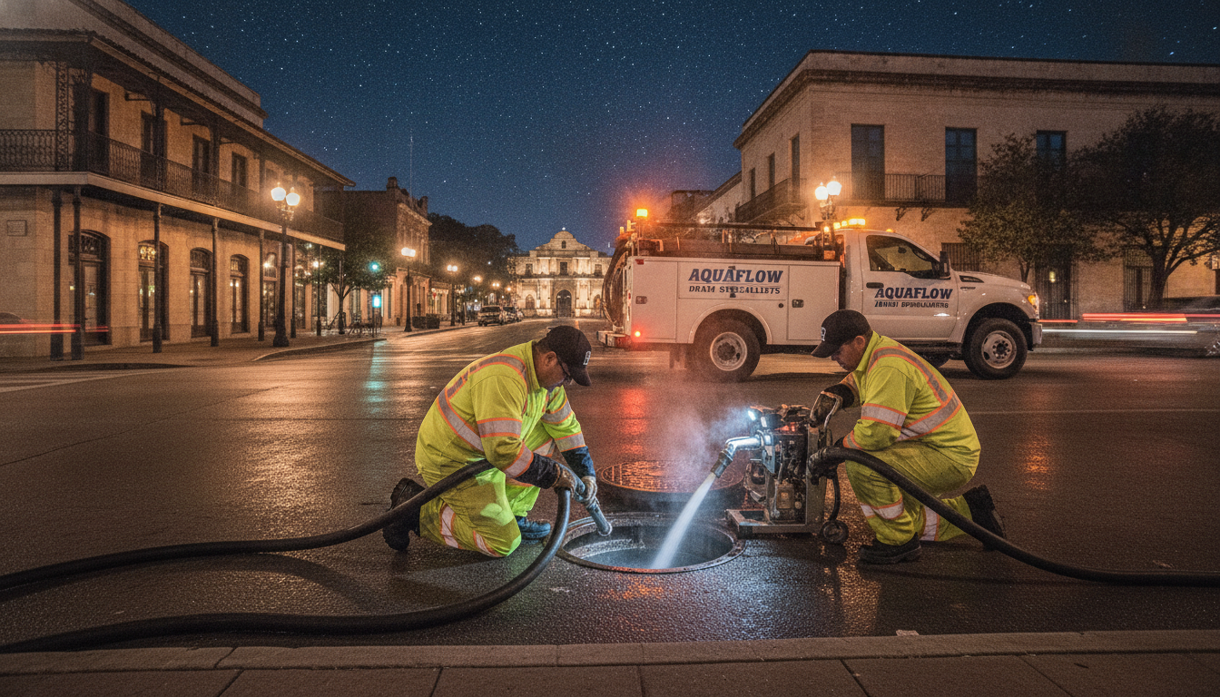 emergency drain cleaning San Antonio tonight